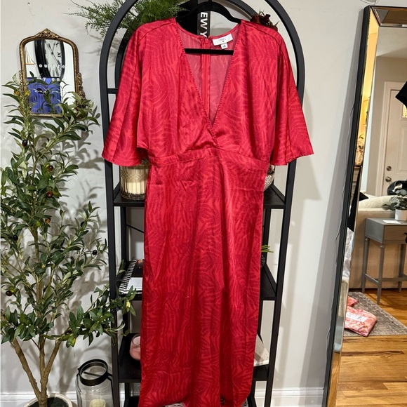 Fe Noel at target Vibrant pink Maxi Dress size 10 - Picture 1 of 8